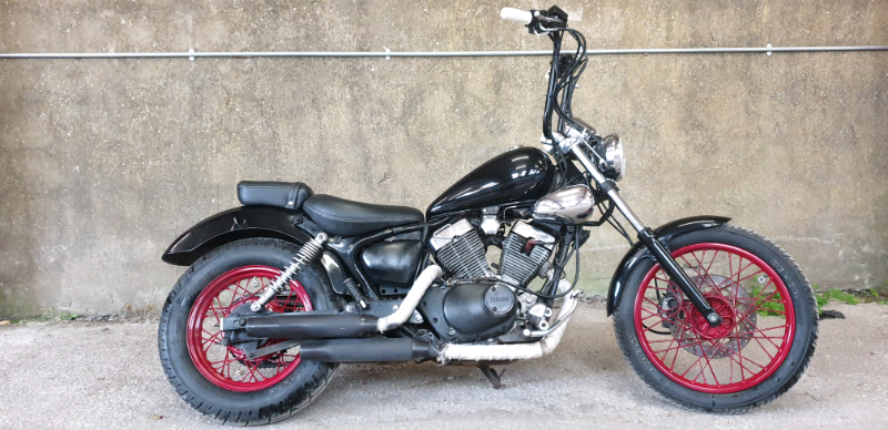 yamaha chopper 250cc